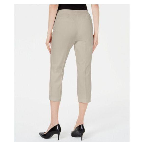 ALFANI Invisible Zipper Capri Pants - Picture 2 of 5